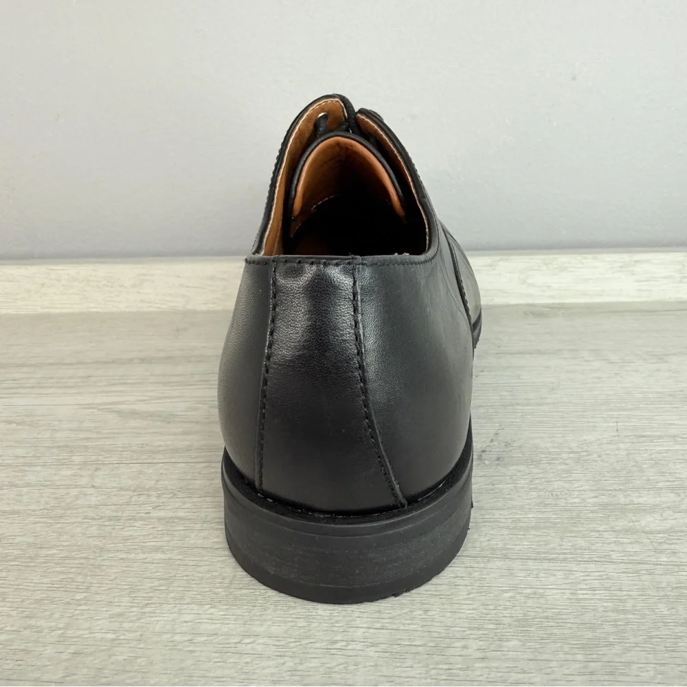 Frye Men’s Scott Cap black leather Oxford dress shoes size 7